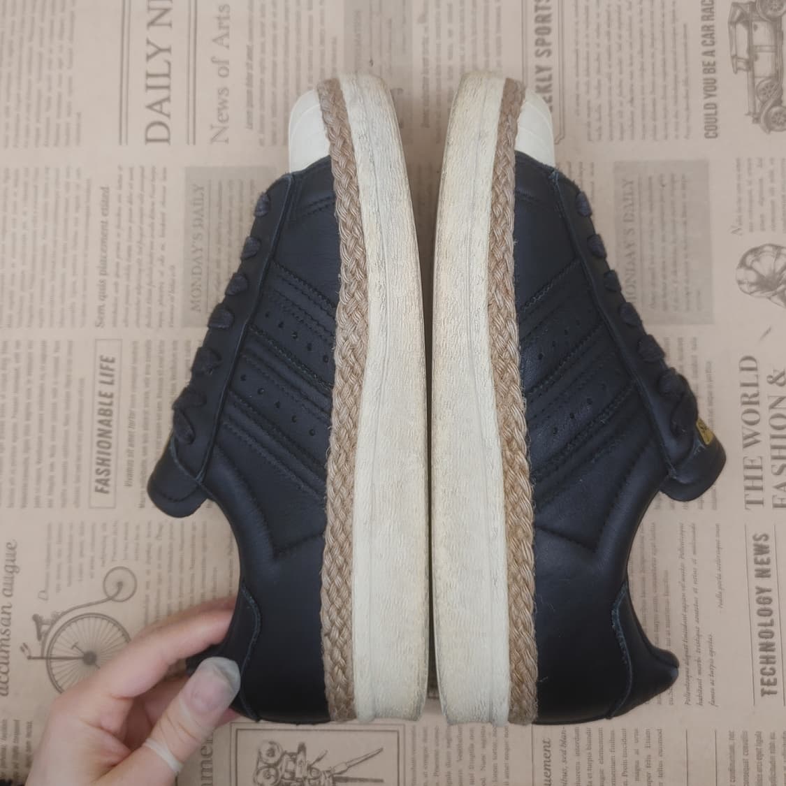 아디다스 슈퍼스타 80s 뉴볼드 스니커즈220 상품이미지5