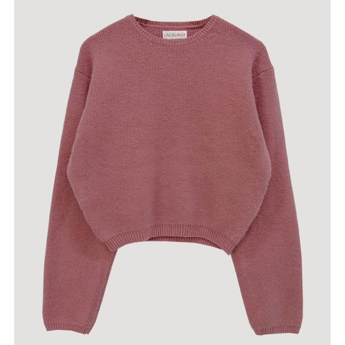 니어웨어 셔벗 니트 딥핑크 상품이미지5