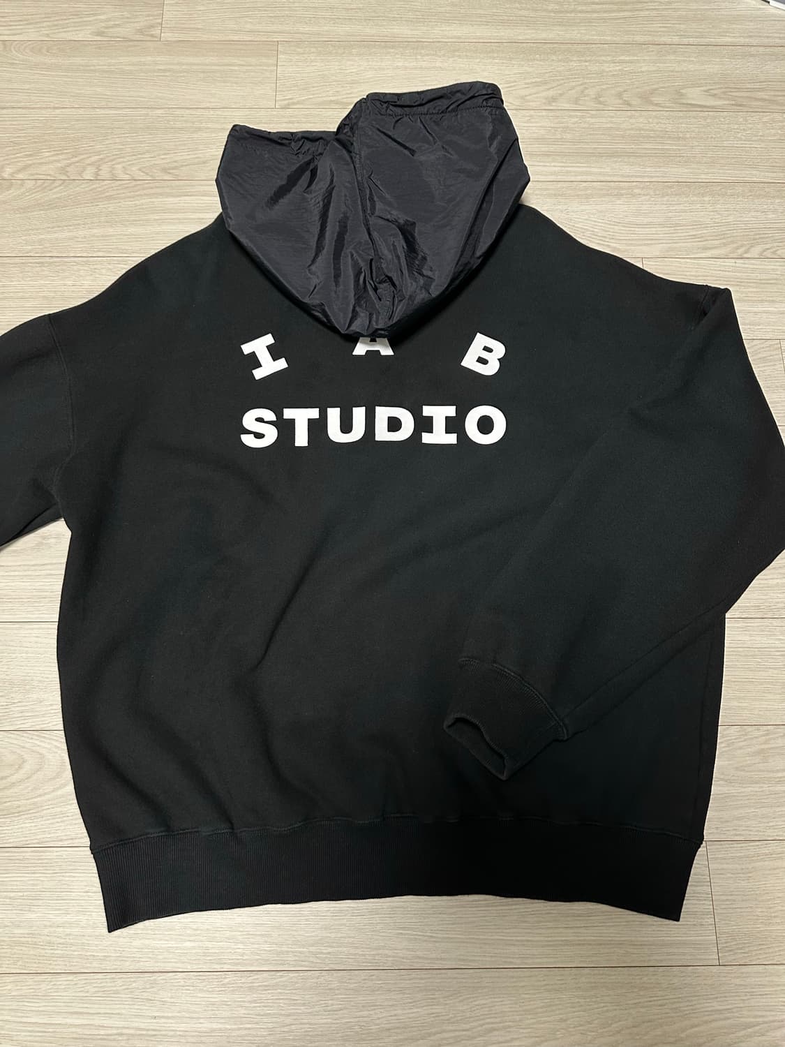 아이앱 스튜디오 우븐 후드티 상품이미지2