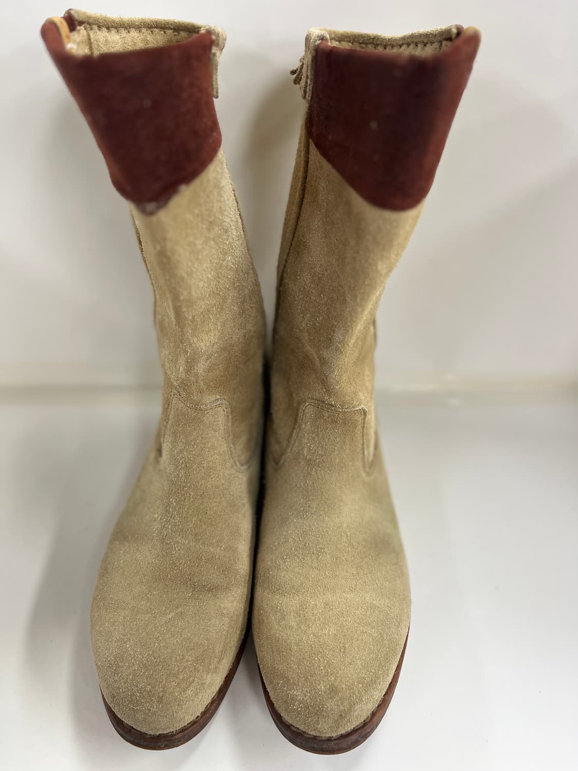 비즈빔 베이지 스웨이드 와바나키 SUTAIO 부츠 9.5 FIL매장 별주 상품이미지2