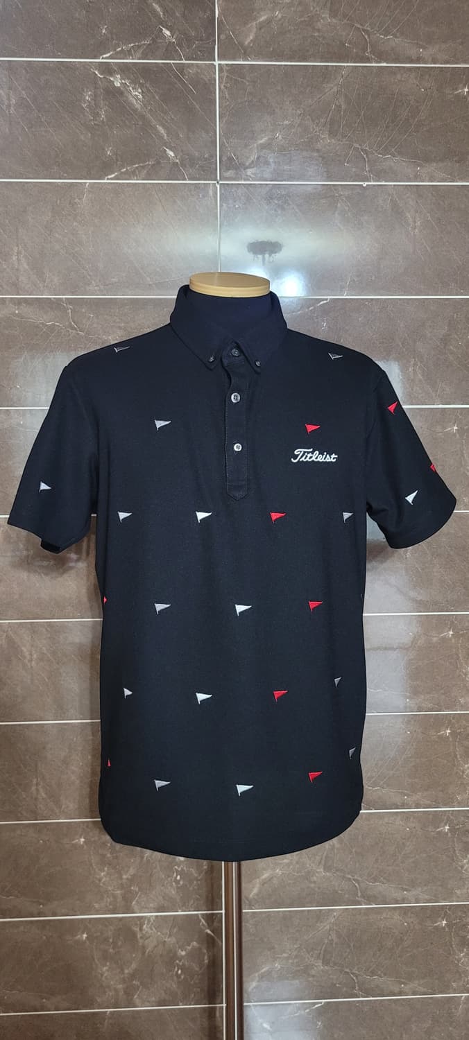 (남성95~핏100사이즈) 타이틀리스트 카라 반팔 상품이미지1