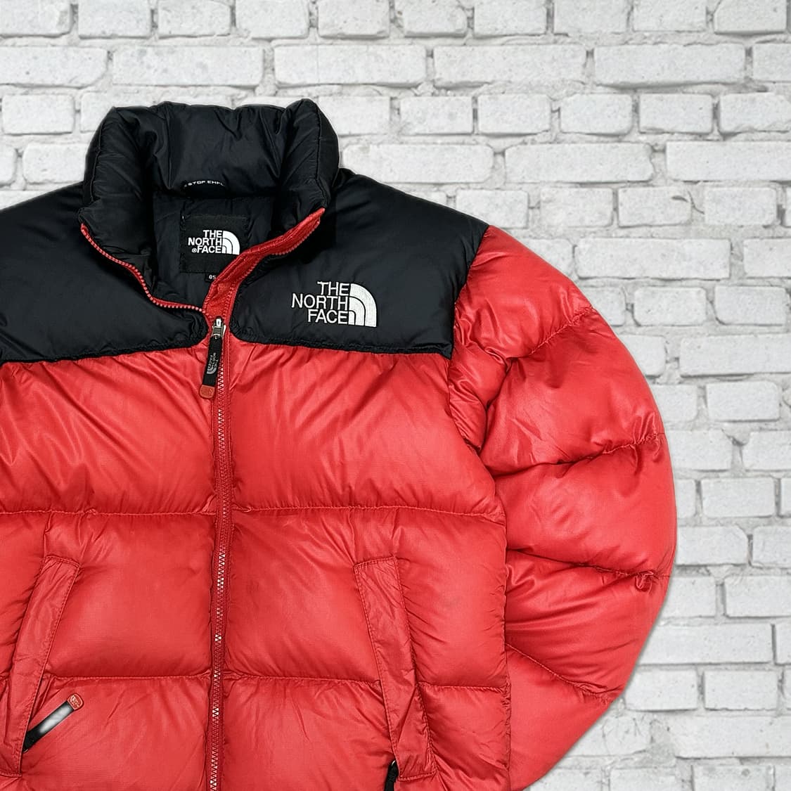 노스페이스 700 레드 눕시 패딩 85 상품이미지1