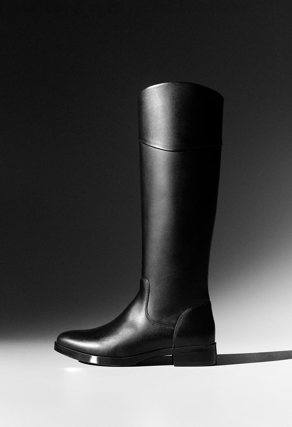 Prague 04 long boots 쿠에른 소가죽 롱부츠 상품이미지2