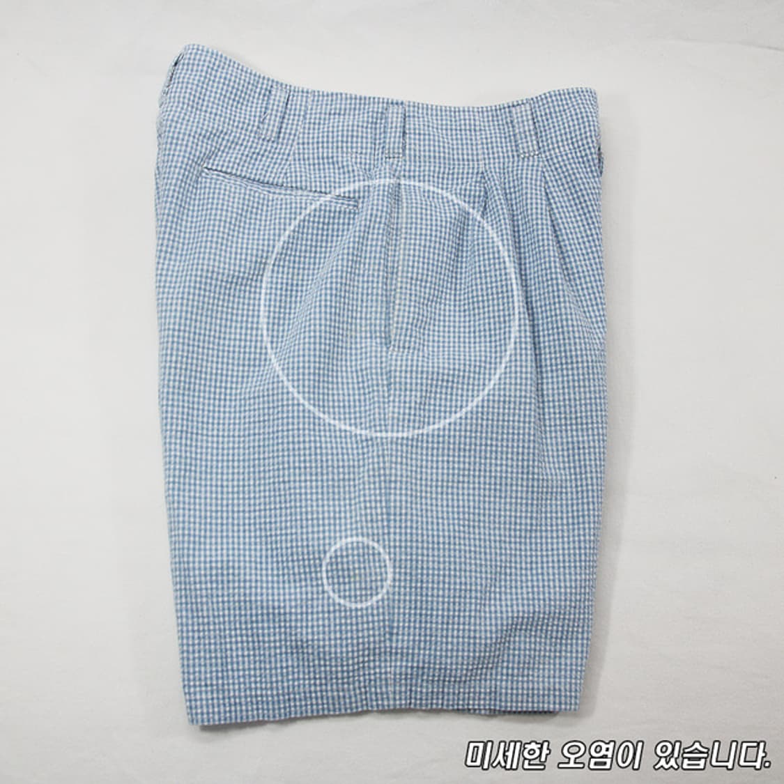 (착용컷) SINA COVA 클래식 시어서커 반바지  상품이미지7