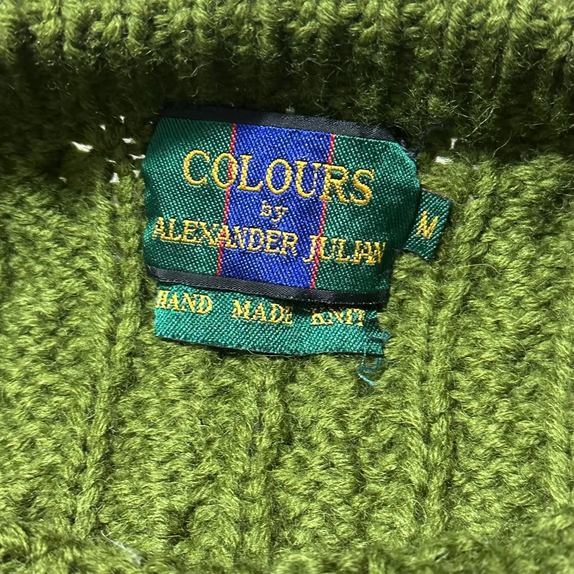 90's  피셔맨 핸드 니트 상품이미지5