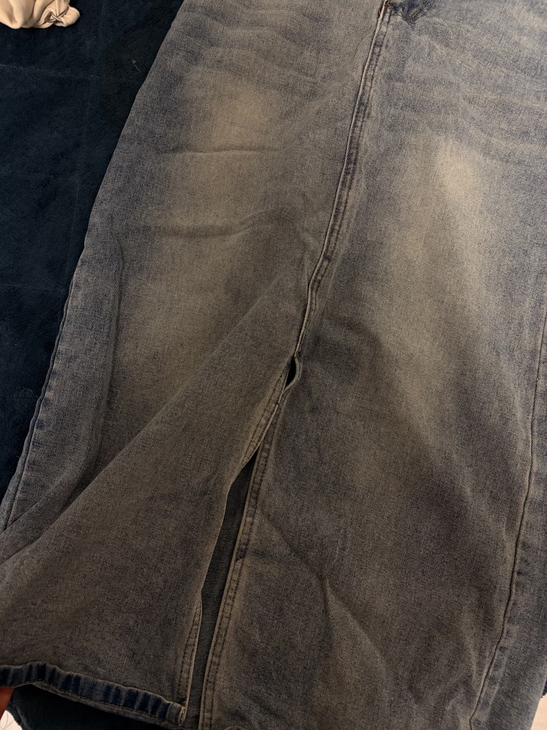 빈티지 청 롱치마 상품이미지2