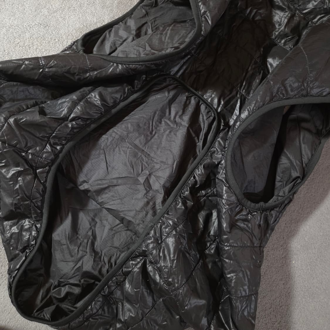 디스이즈네버댓 인슐레이트 리버서블 베스트 조끼 S 블랙 상품이미지10