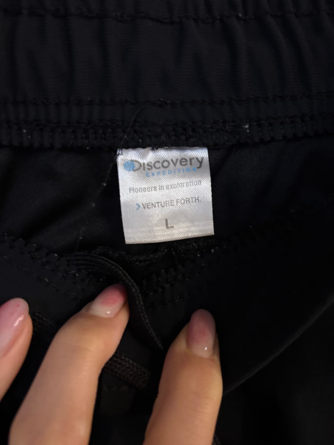 디스커버리 블랙 트레이닝팬츠 L 상품이미지4
