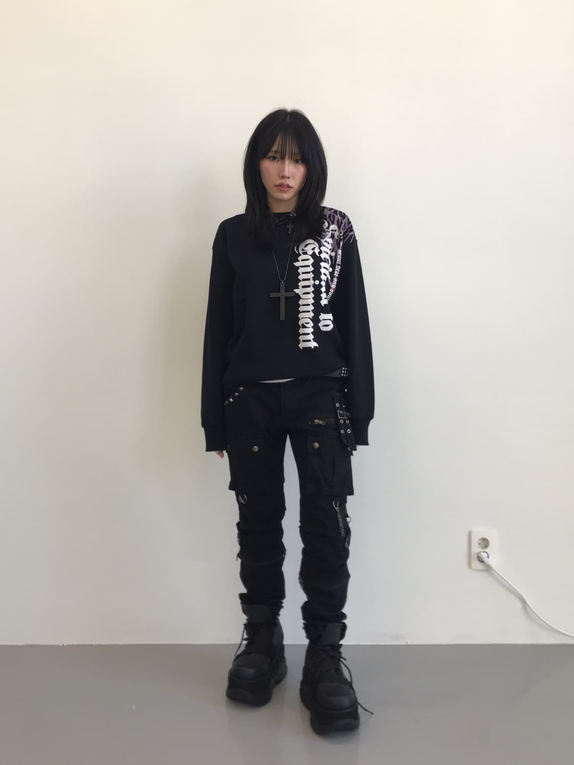 Jpn Y2k Graphic Sweatshirts 상품이미지2
