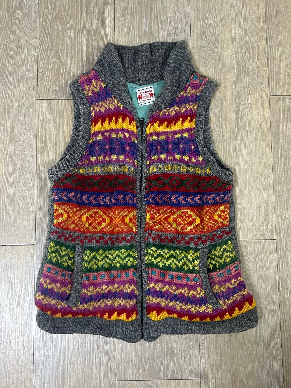 티티카카(TITICACA) 에스닉 니트 베스트 상품이미지1