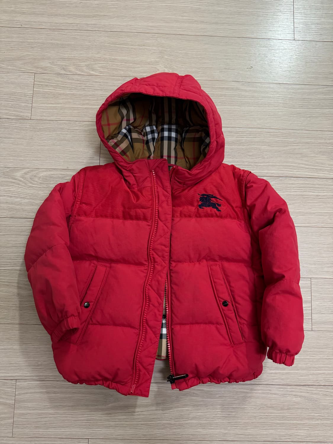 버버리 키즈 덕다운패딩 상품이미지2