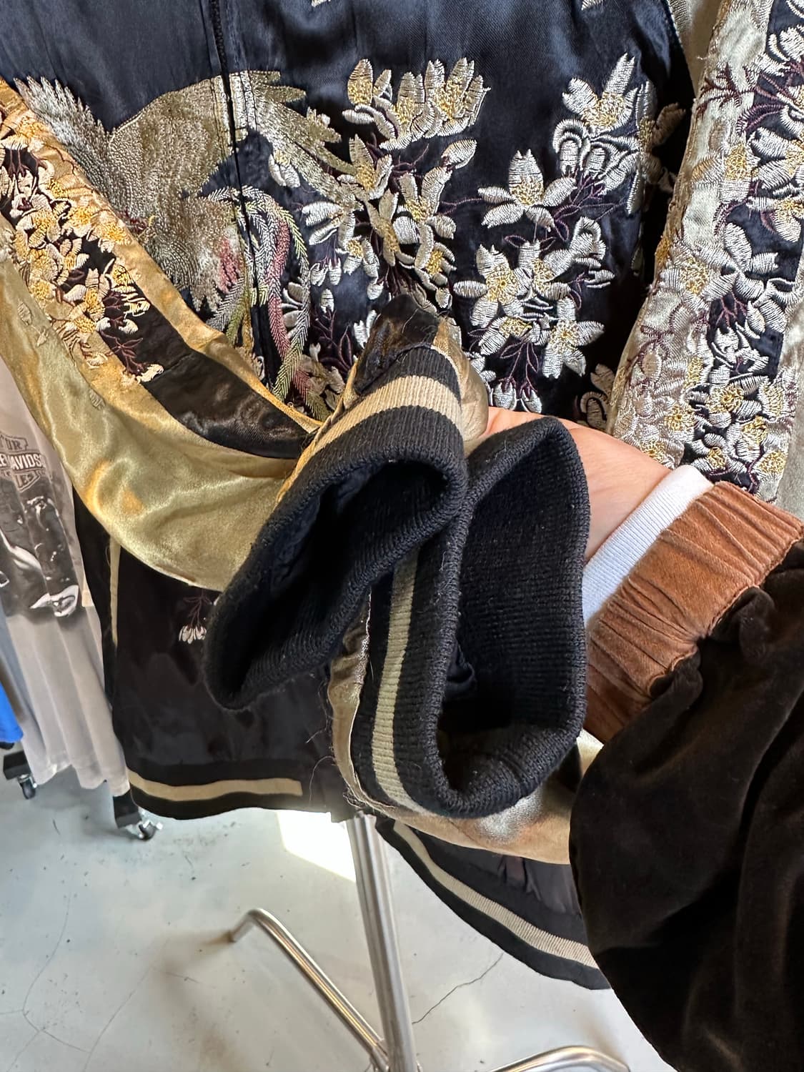 Unknown 레이온 스카쟌 자켓 상품이미지7