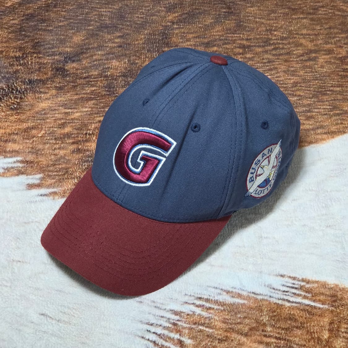 부산 롯데 자이언츠 네이비 볼캡 상품이미지1