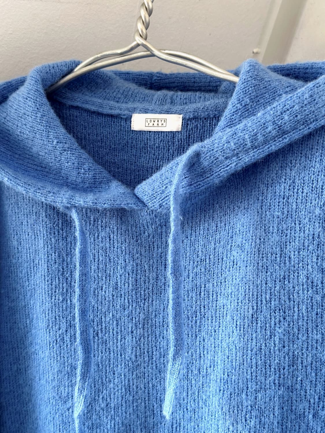 Brushed fabric hooded design knit P/O 상품이미지1