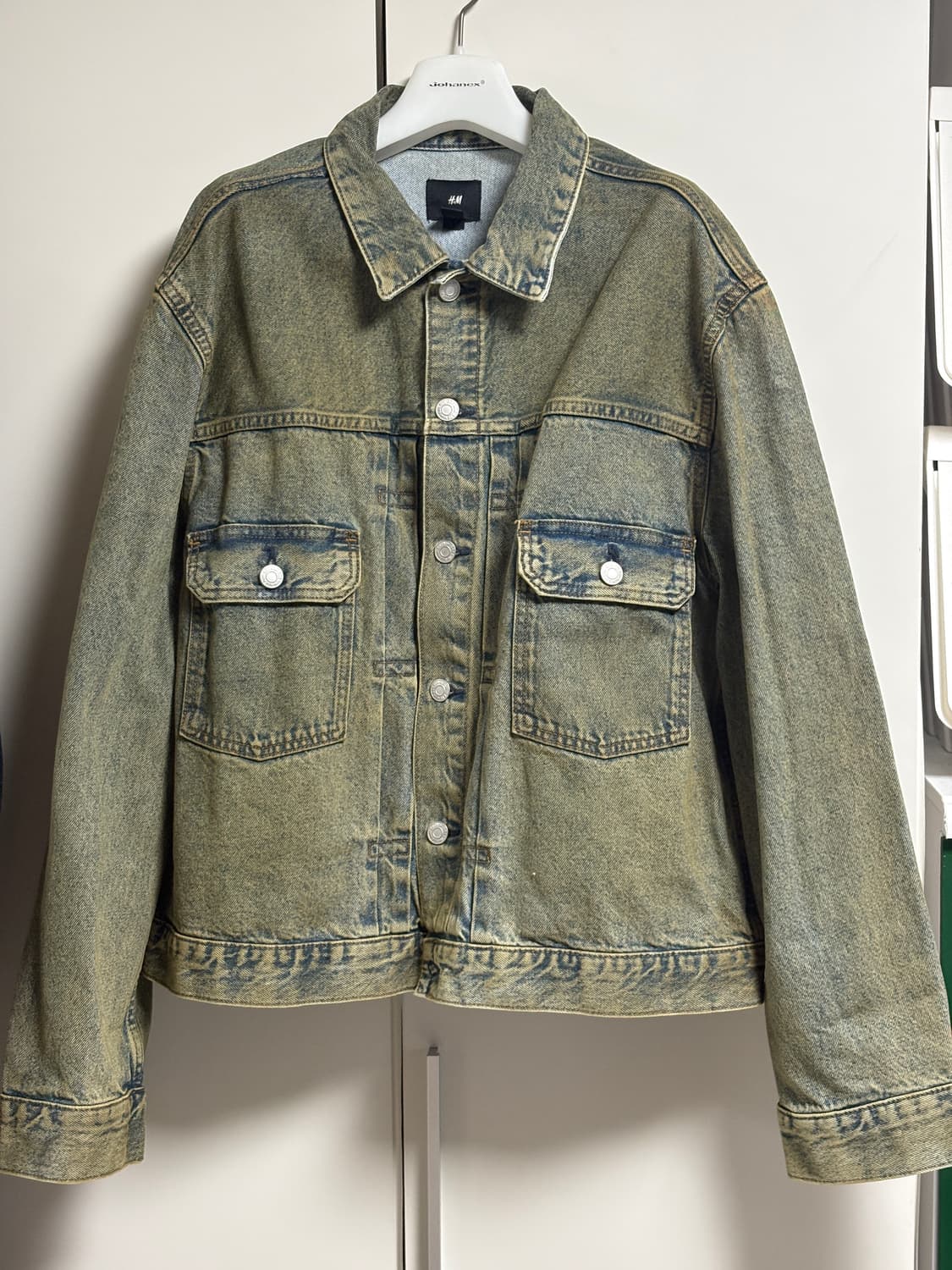 H&M 워싱 데님 자켓 (새상품) 상품이미지2