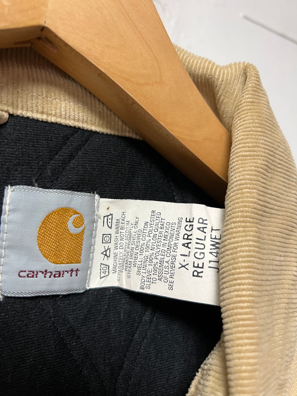 칼하트 J14 WET 샌드스톤 산타페 자켓 상품이미지6