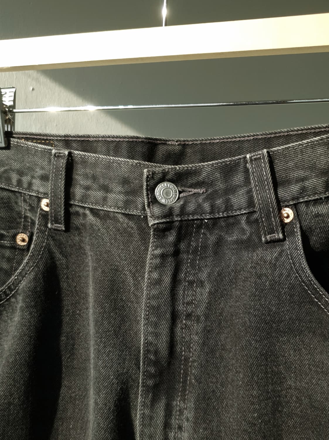 90s Levi's 550 denim pants 상품이미지4