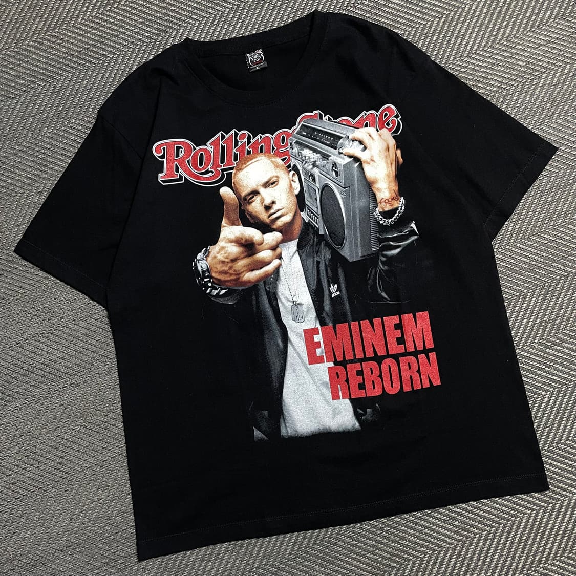 빈티지 힙합 프린팅 에미넴 앨범재킷 프린팅 티셔츠y 5145 상품이미지1