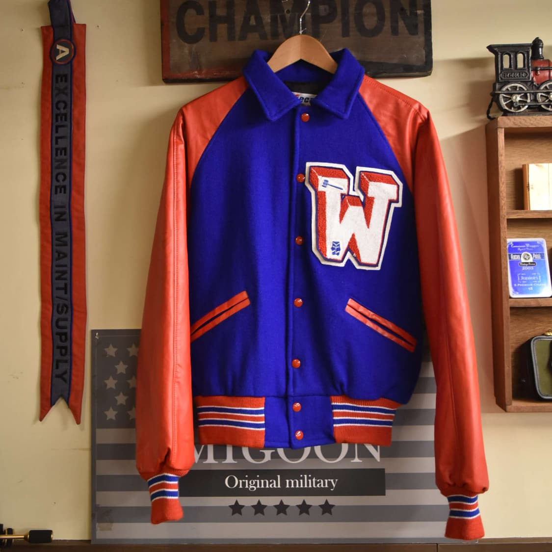 Meca 바시티 자켓 100 사이즈 상품이미지1