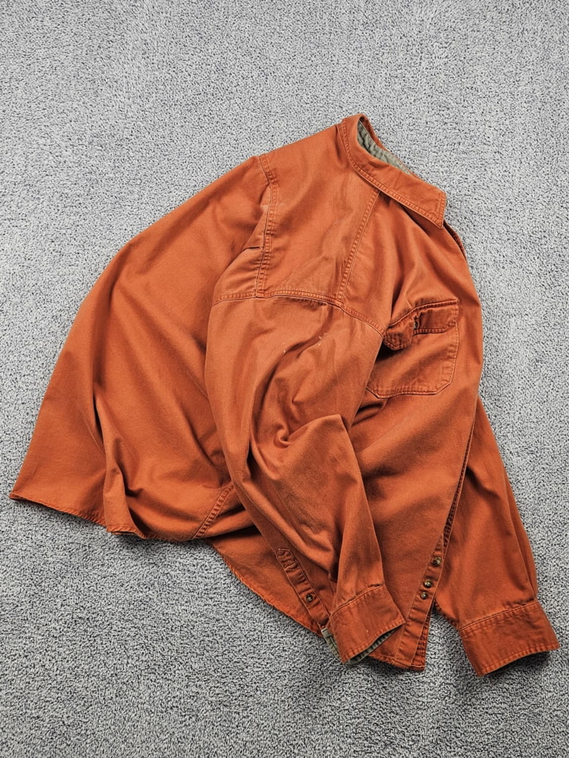 칼하트 오리지널 헤비 코튼 워크 셔츠 ( XL ) / 10328 상품이미지3