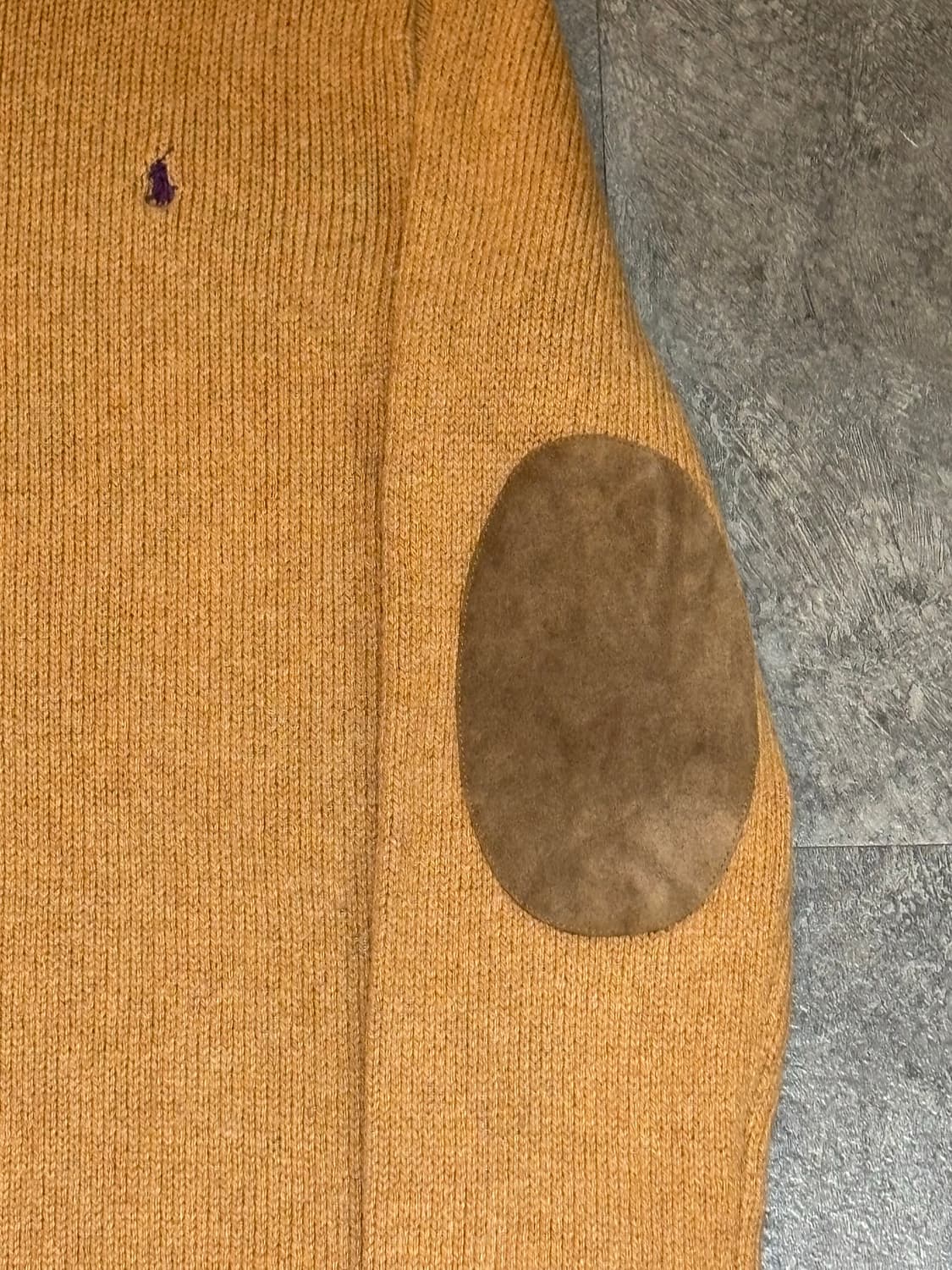 폴로 랄프로렌 엘보우 레더패치 니트 스웨터 상품이미지5
