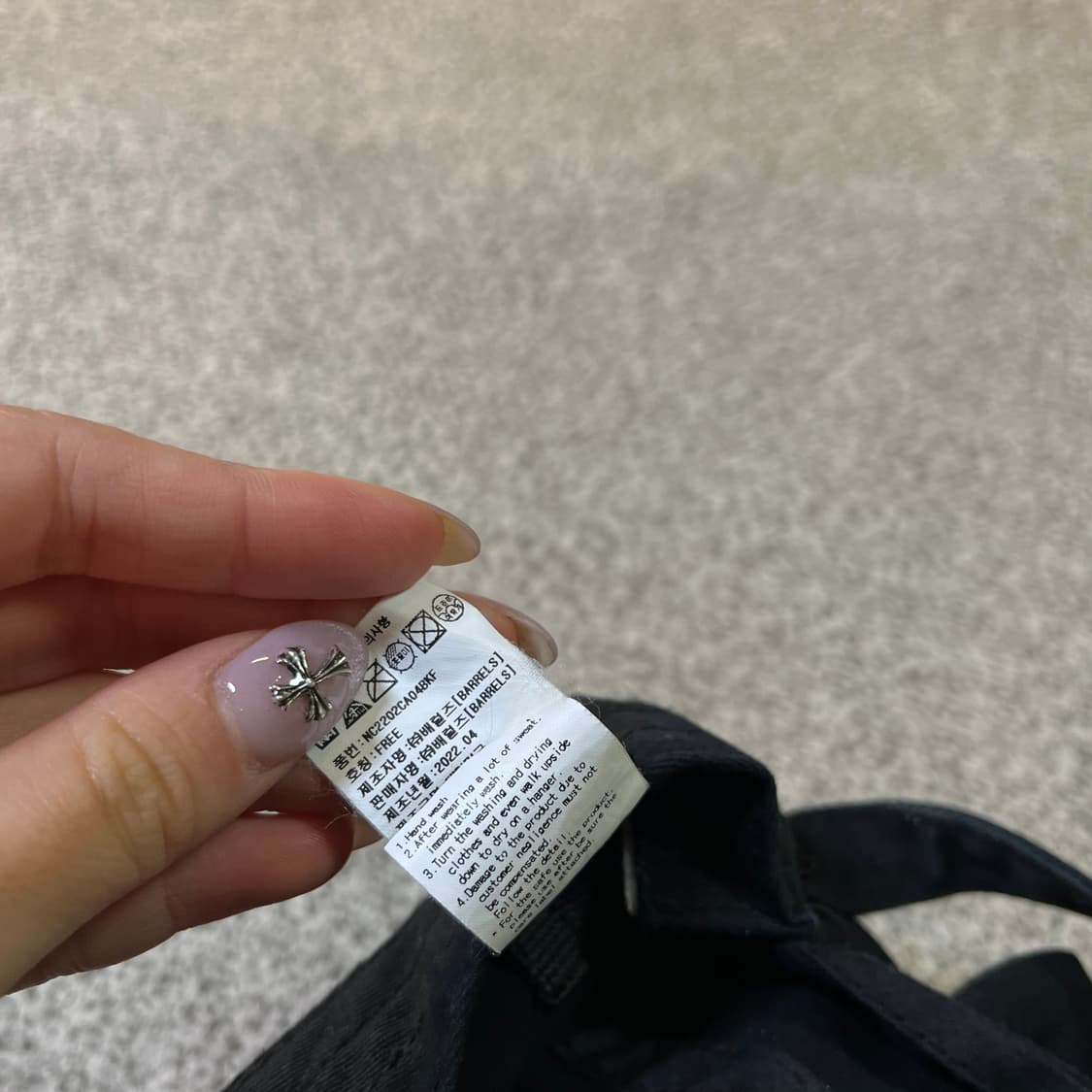 네이머클로딩 캡 상품이미지4