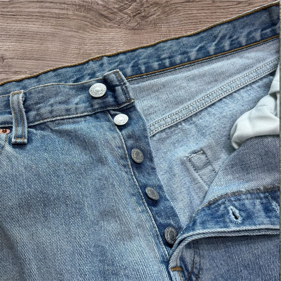 10‘ Levis 501 Button fly Denim Pants  상품이미지4