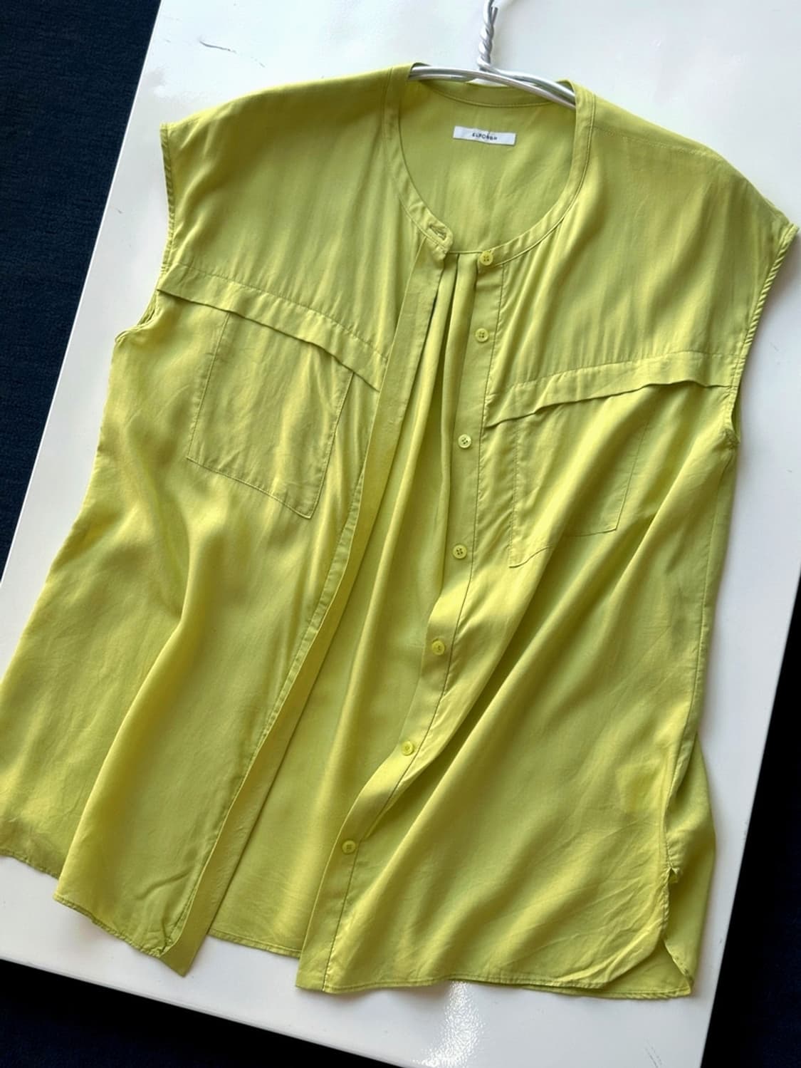 High gauge rayon sleeveless design TOP 상품이미지5