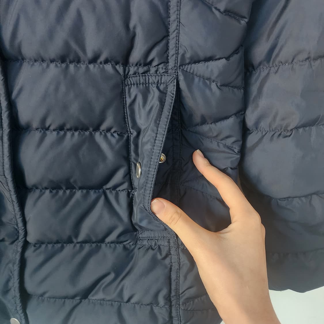 타미힐피거 퀼팅 패딩 상품이미지3