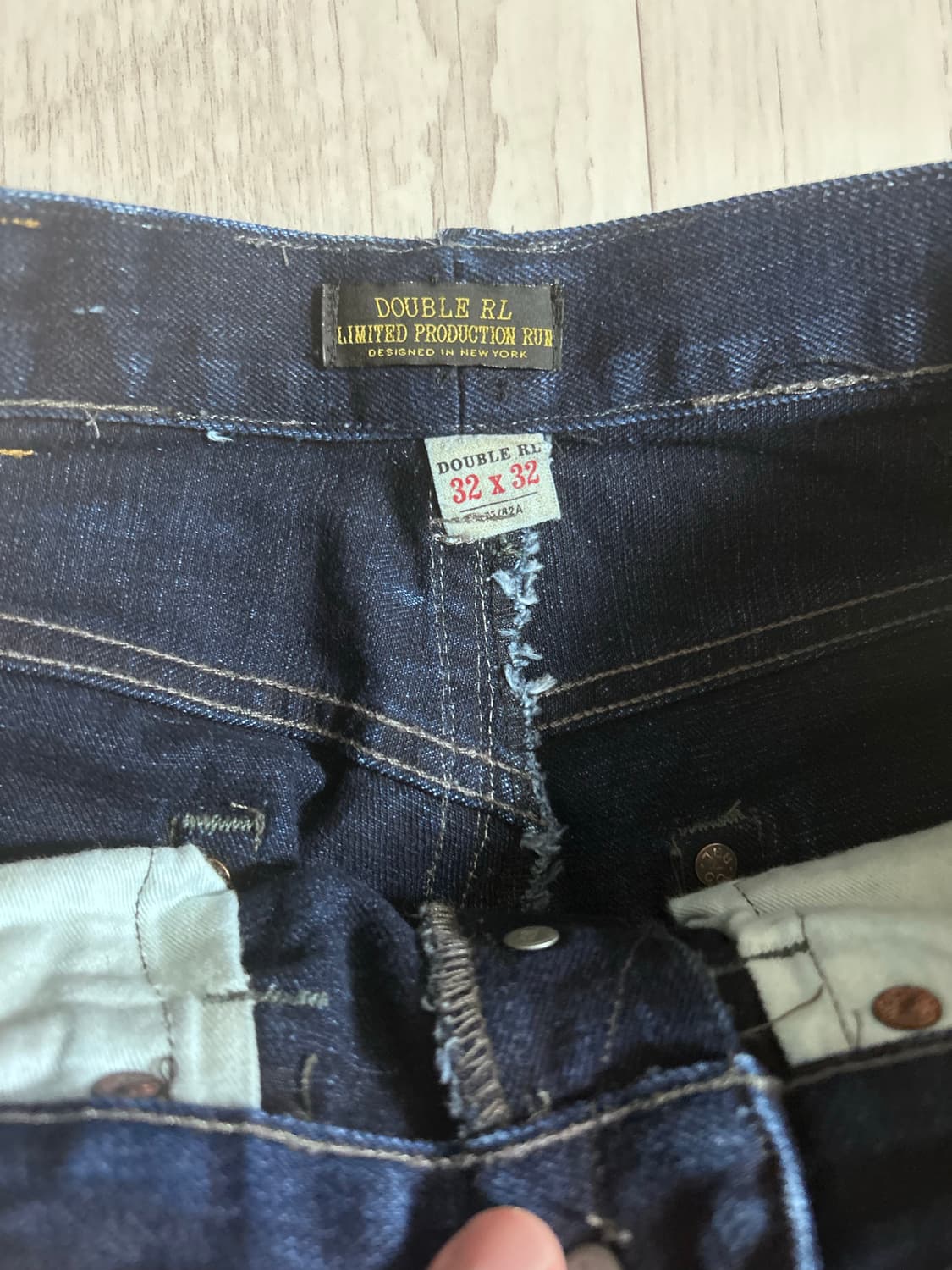 RRL 더블알엘 빈티지 파이브 포켓 인디고 데님 팬츠 32x32 상품이미지3