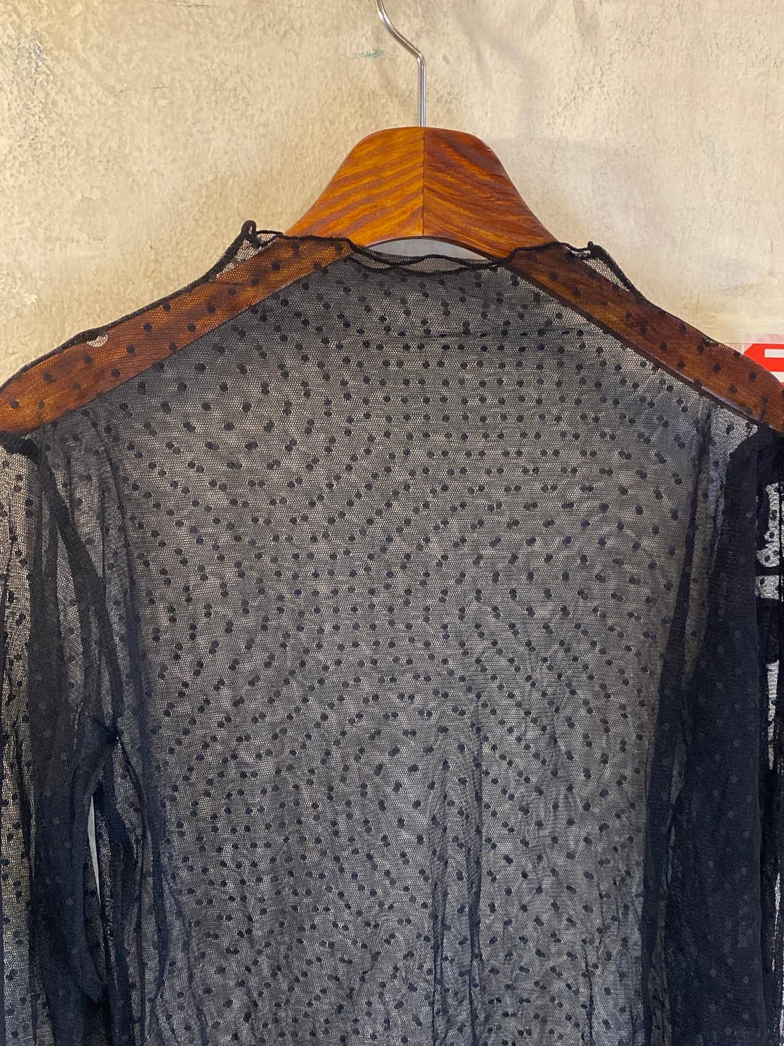 시스루 레이어드 셔츠 상품이미지2