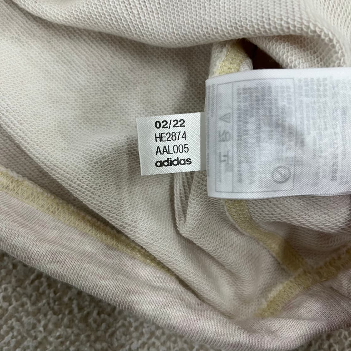 [M] 아디다스 여성 크롭 맨투맨 조거팬츠 트레이닝 셋업 세트 0120M 상품이미지5