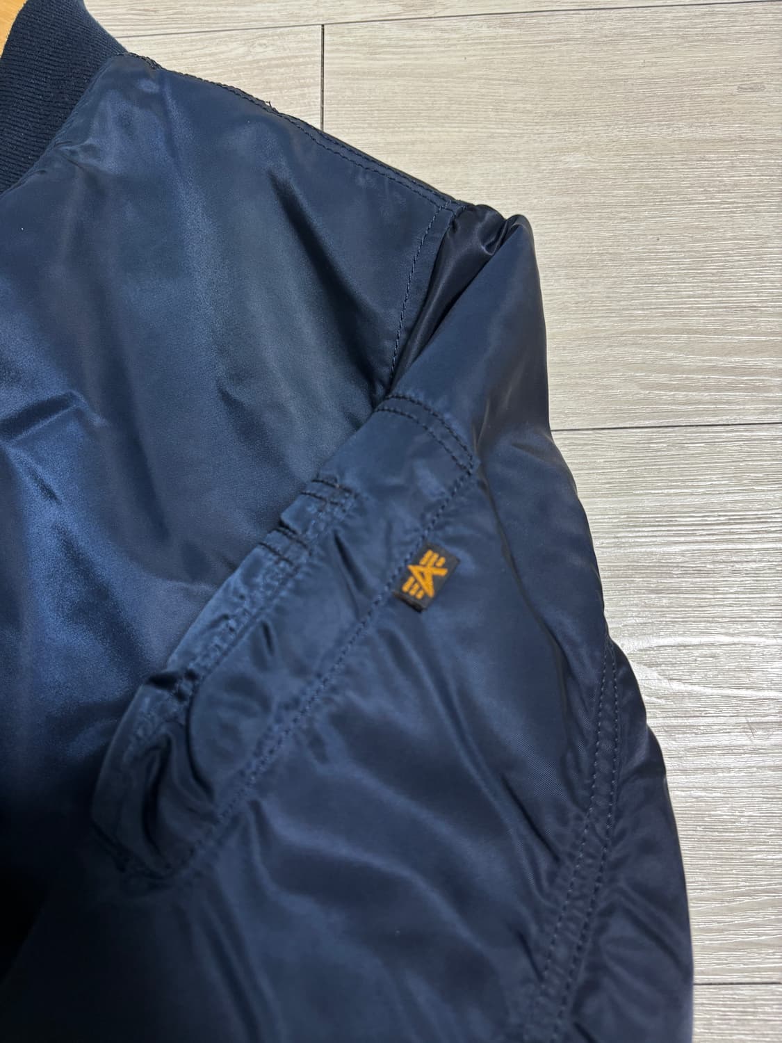 알파인더스트리 ma-1 네이비 상품이미지3