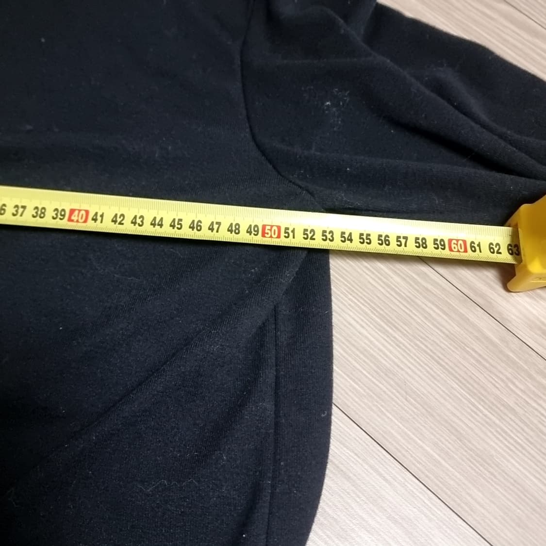 noticeboa 블랙 기본 목폴라 긴팔티(100) 상품이미지4