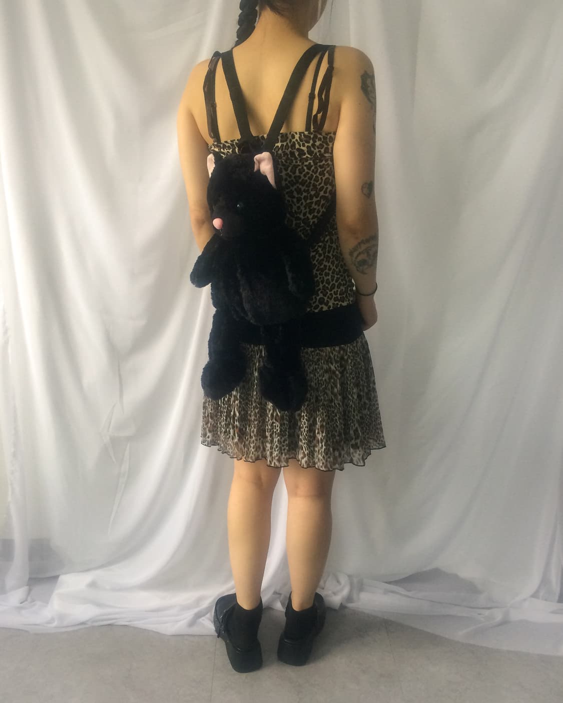 Leopard pattern sleeveless 상품이미지7