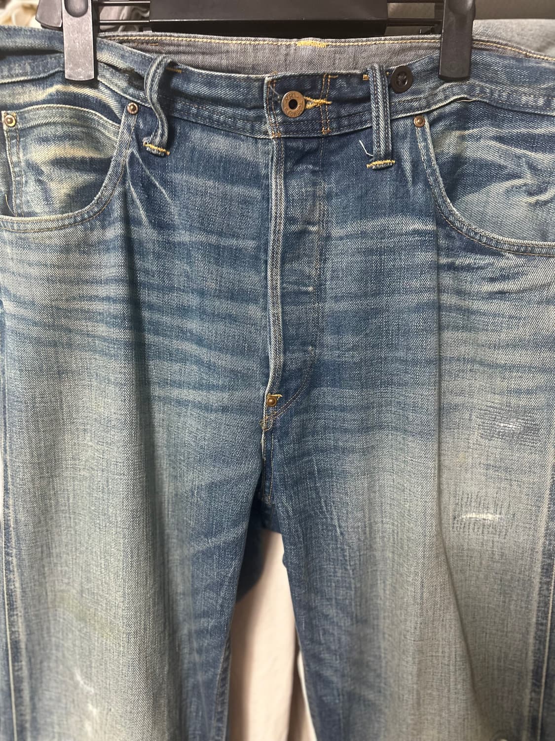 RRL 빈티지 파이브포켓 풀러턴 리페어 진 34 상품이미지3