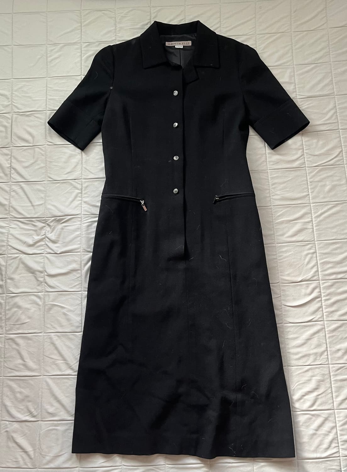 빈티지 블랙 정장 원피스 상품이미지2