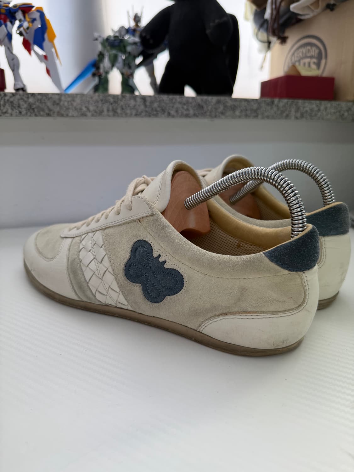 정품) 보테가베네타 버터플라이 인트레치아토 스니커즈 42.5 상품이미지6