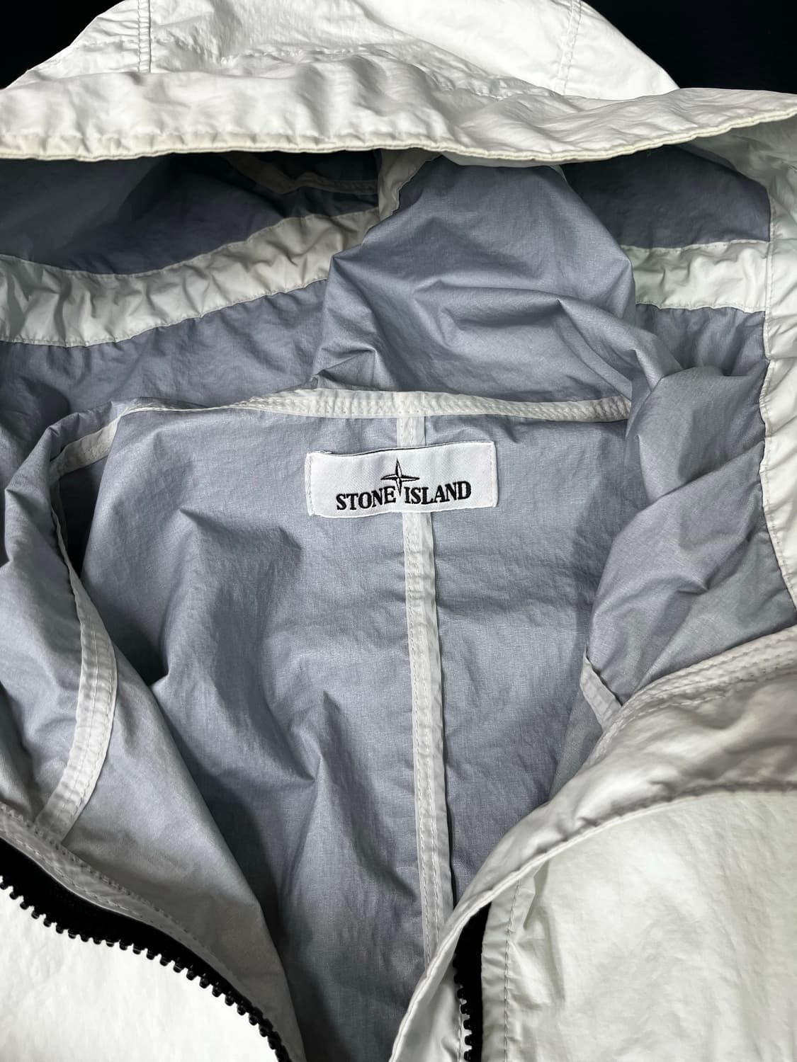 [L] 정품 스톤아일랜드 22ss 멤브라나 3L TC 자켓 아이스 상품이미지5