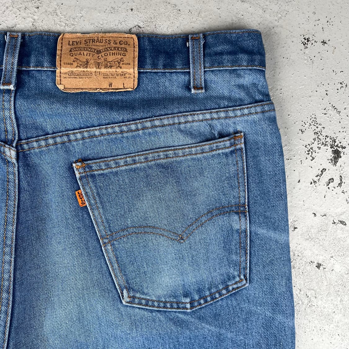 빈티지 리바이스 80s 517 라이트 블루 데님 상품이미지7