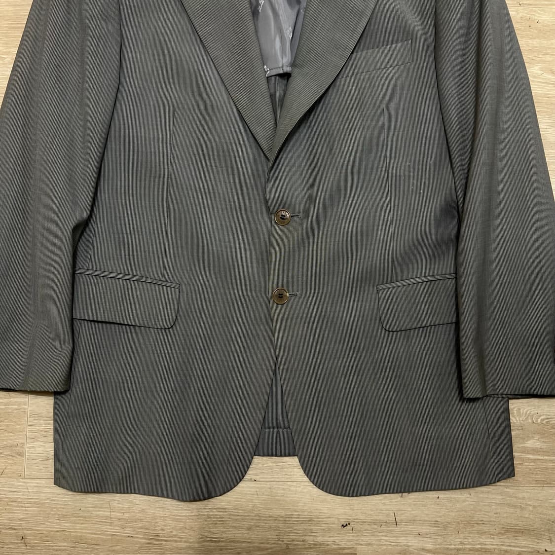 닥스 모직 스트라이프 블레이저 정장자켓 [그레이] 97-88-170 상품이미지3