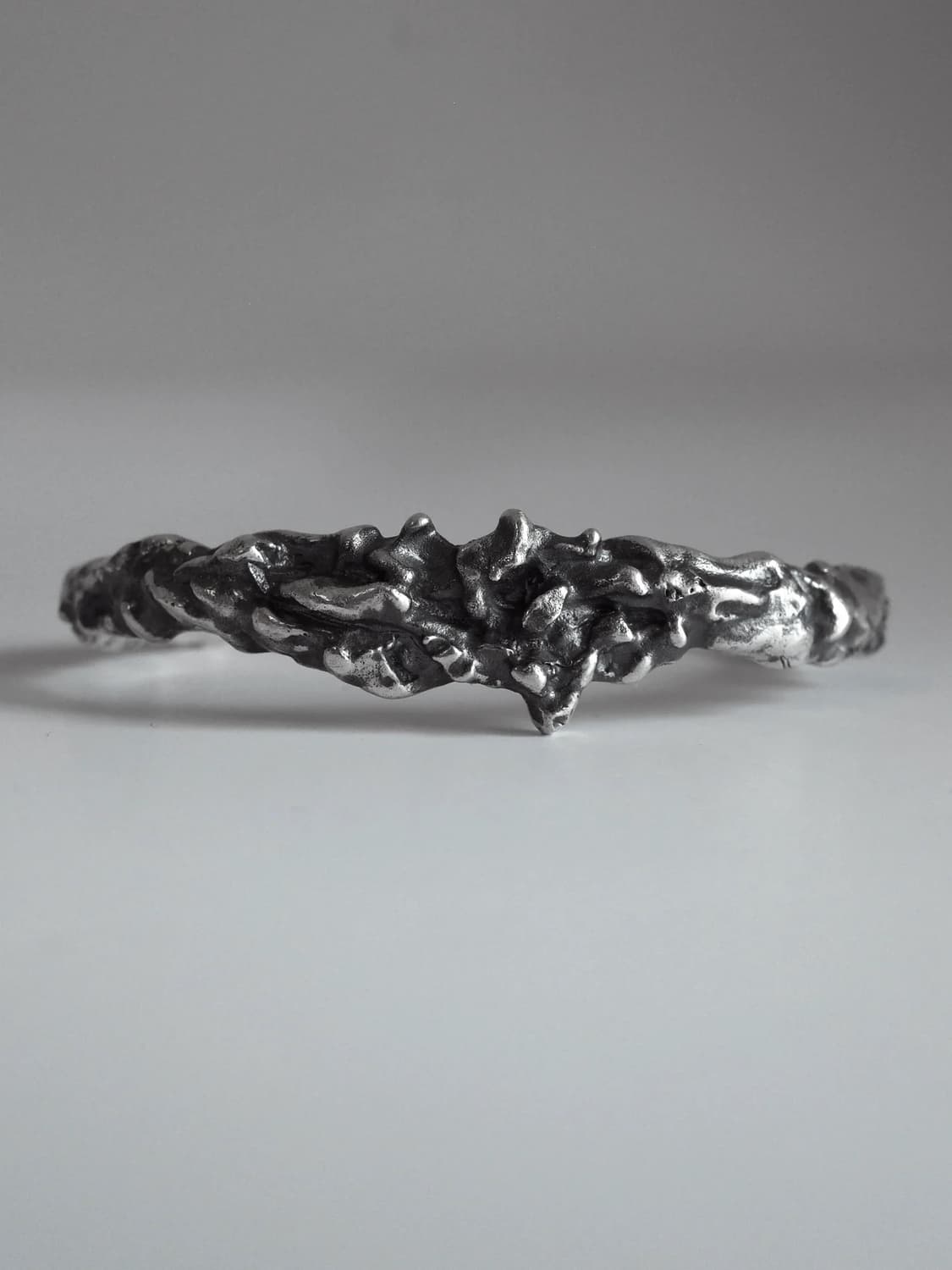 블랙멀 뱅글 925 실버 상품이미지3