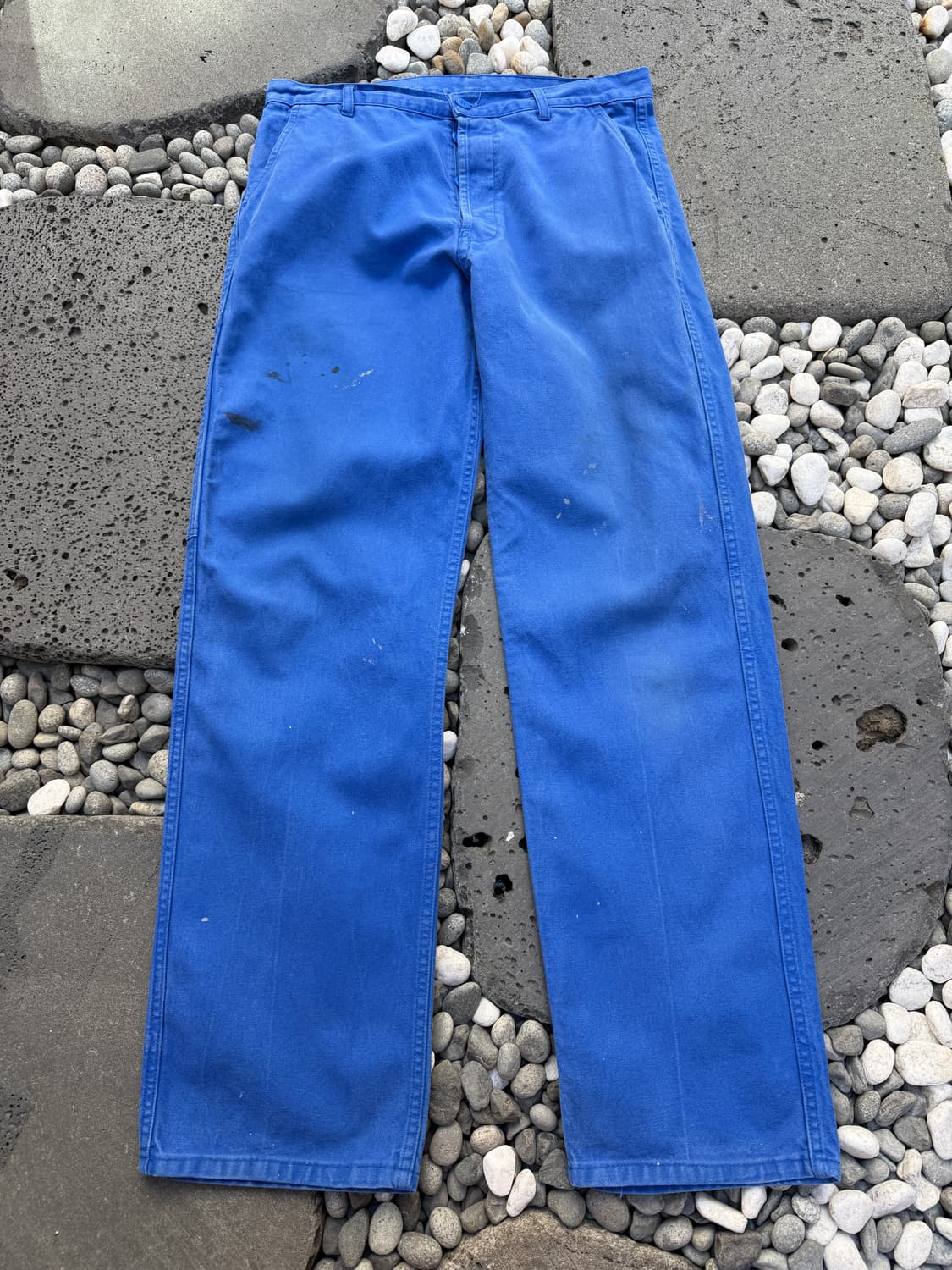 1990s LE CEDRE PAINTED WASHED 프렌치워크팬츠 상품이미지1