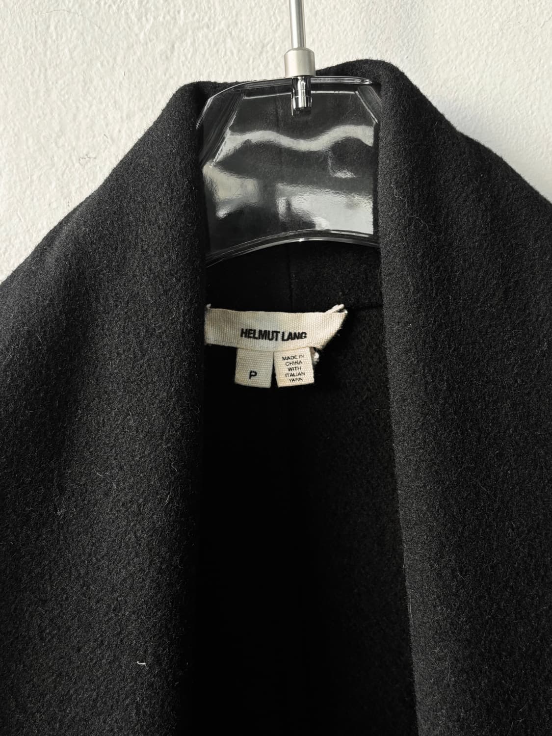 헬무트랭 레더 암 비대칭 코트  상품이미지9