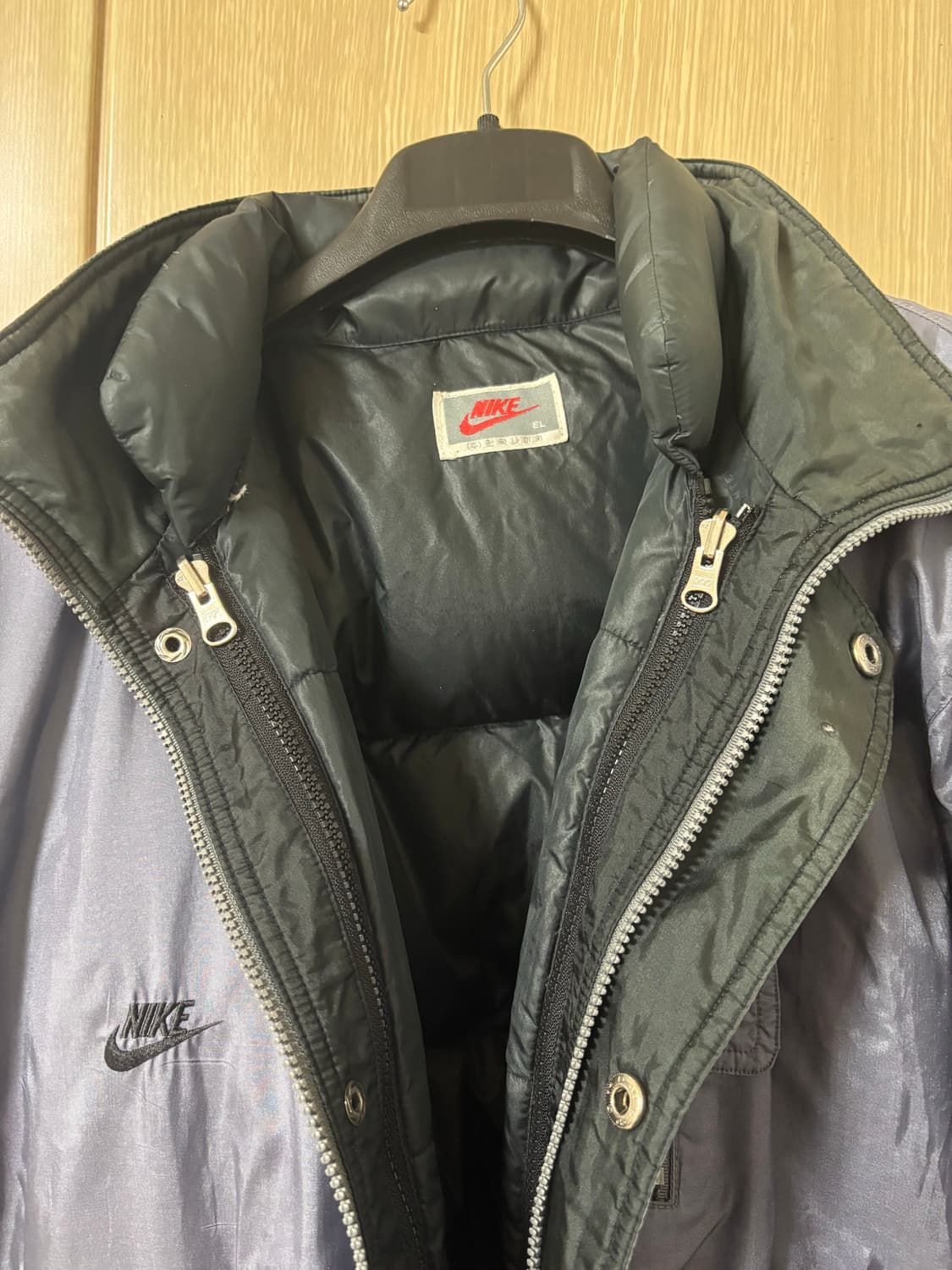 80s 나이키 블랙 패딩 점퍼 상품이미지5