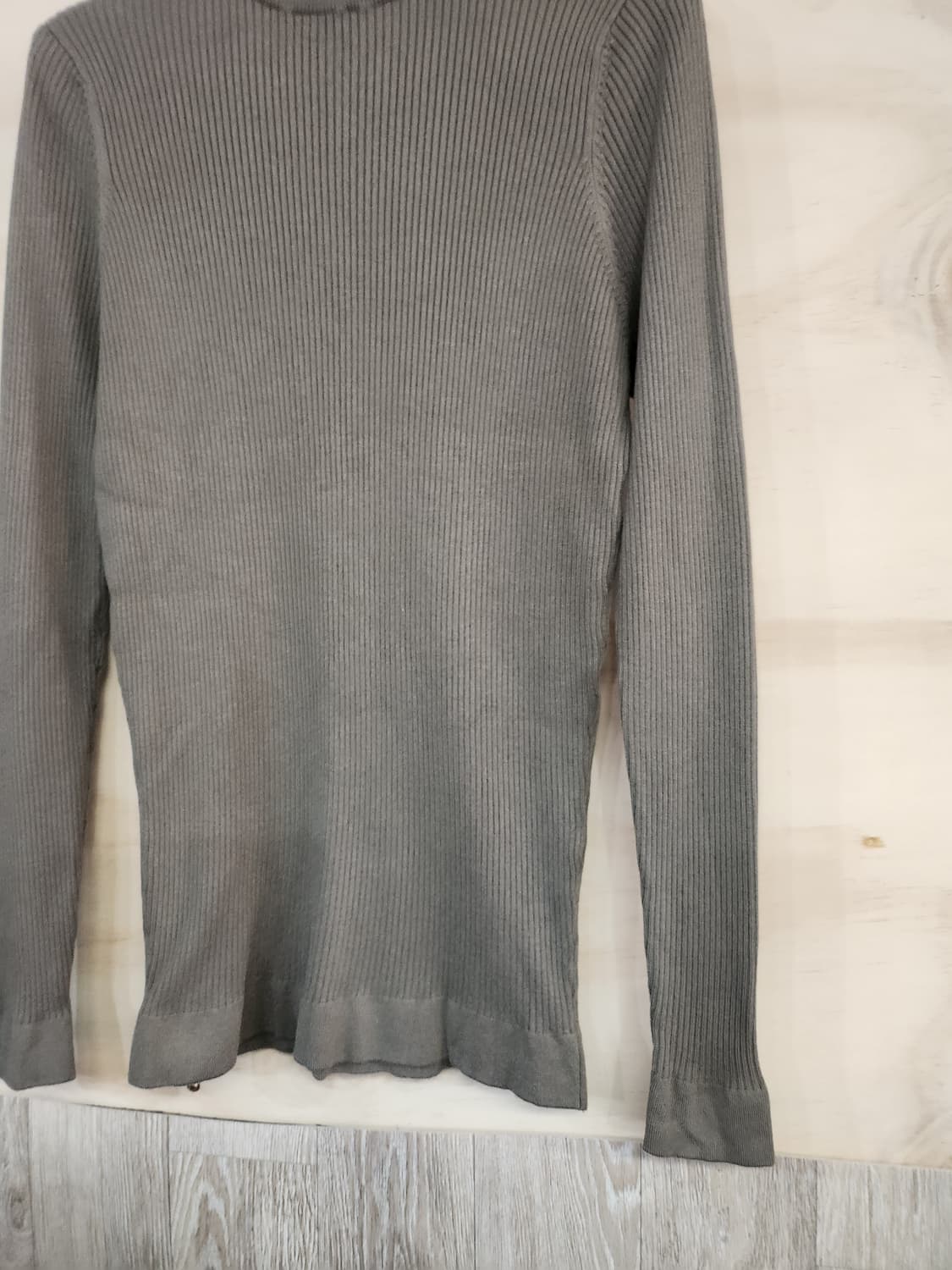 580) 자라 ZARA 골지 터틀넥 긴팔 티셔츠 상품이미지3