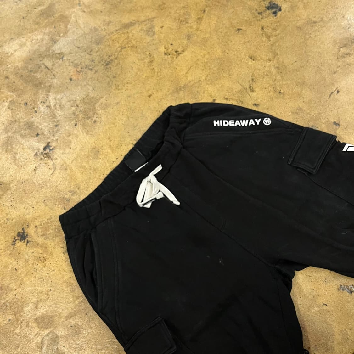 [정품/L] 라이프워크 블랙 카고 조거팬츠 b19 상품이미지1