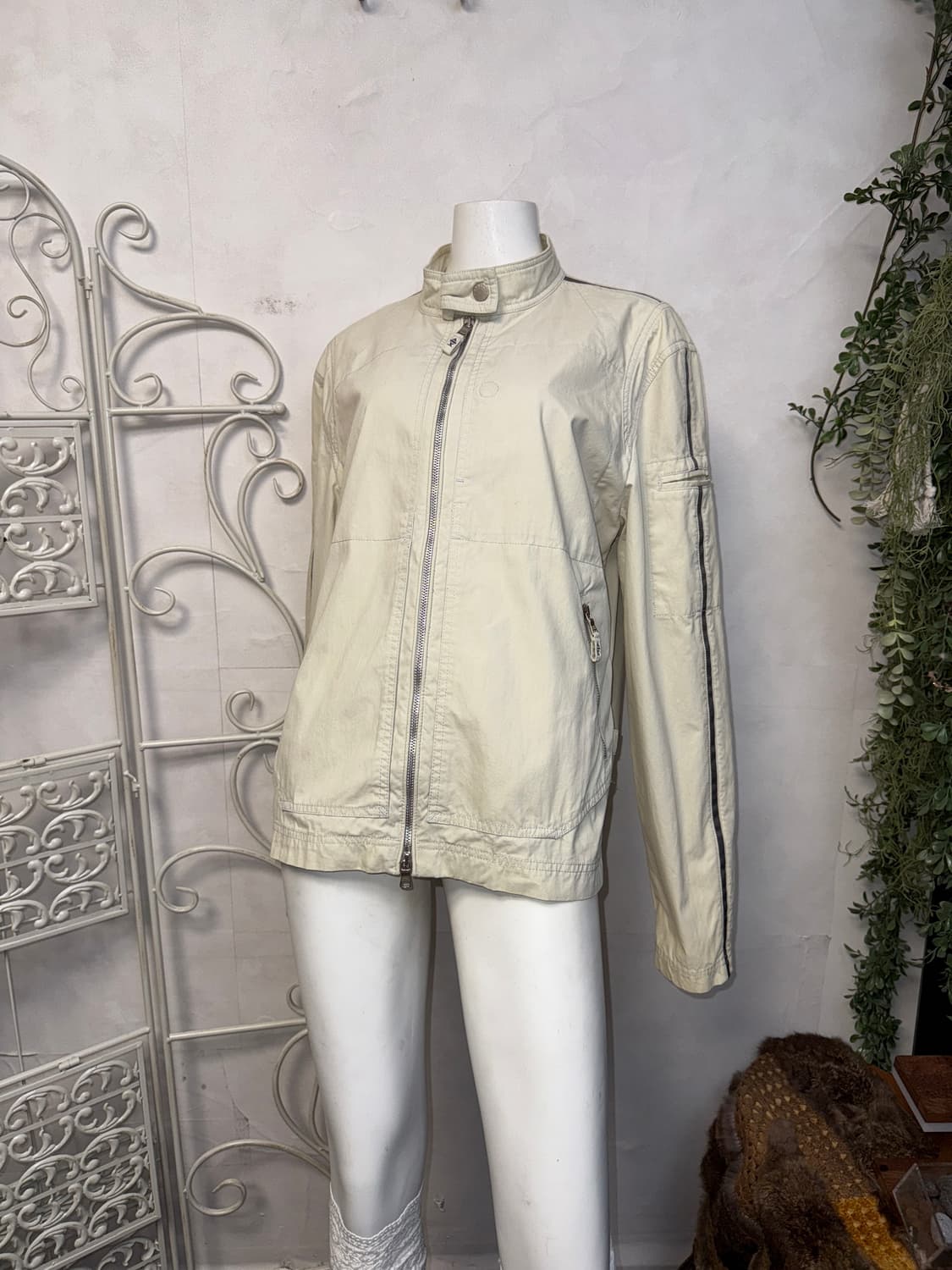 ARMANI EXCHANGE ivory two ways biker jk 상품이미지6