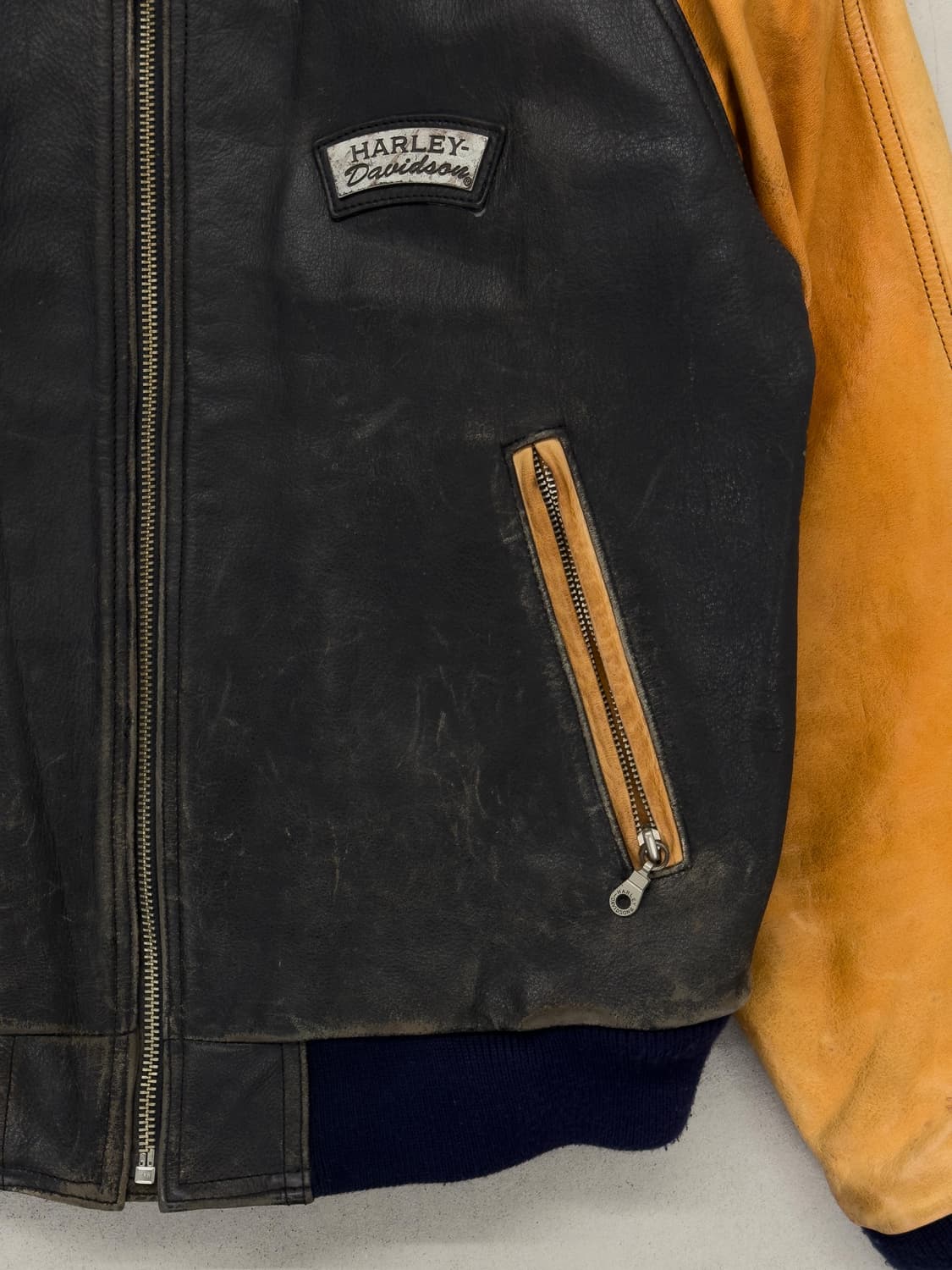할리데비이슨 레더 자켓 상품이미지4