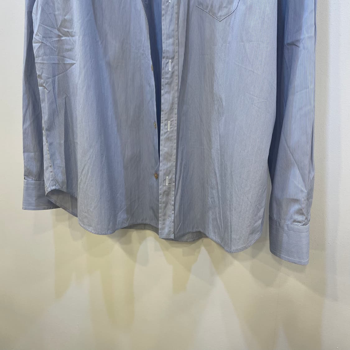 구찌 스트라이프 가든 로고 포켓 셔츠 상품이미지4